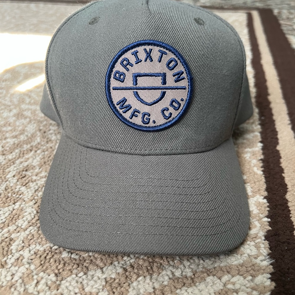 Brixton Blue and Gray Hat